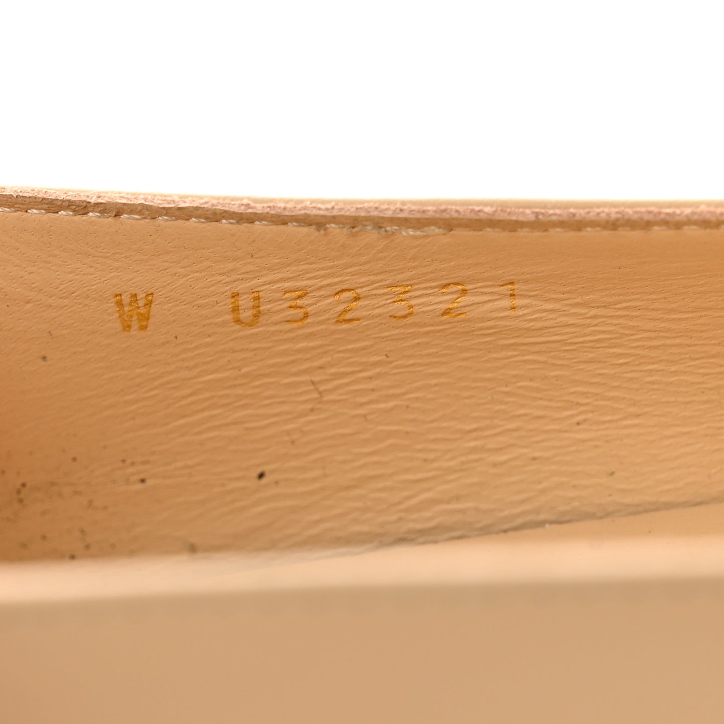 Lambskin Cap Toe CC Uniform Ballerina Flats 36 Beige Black