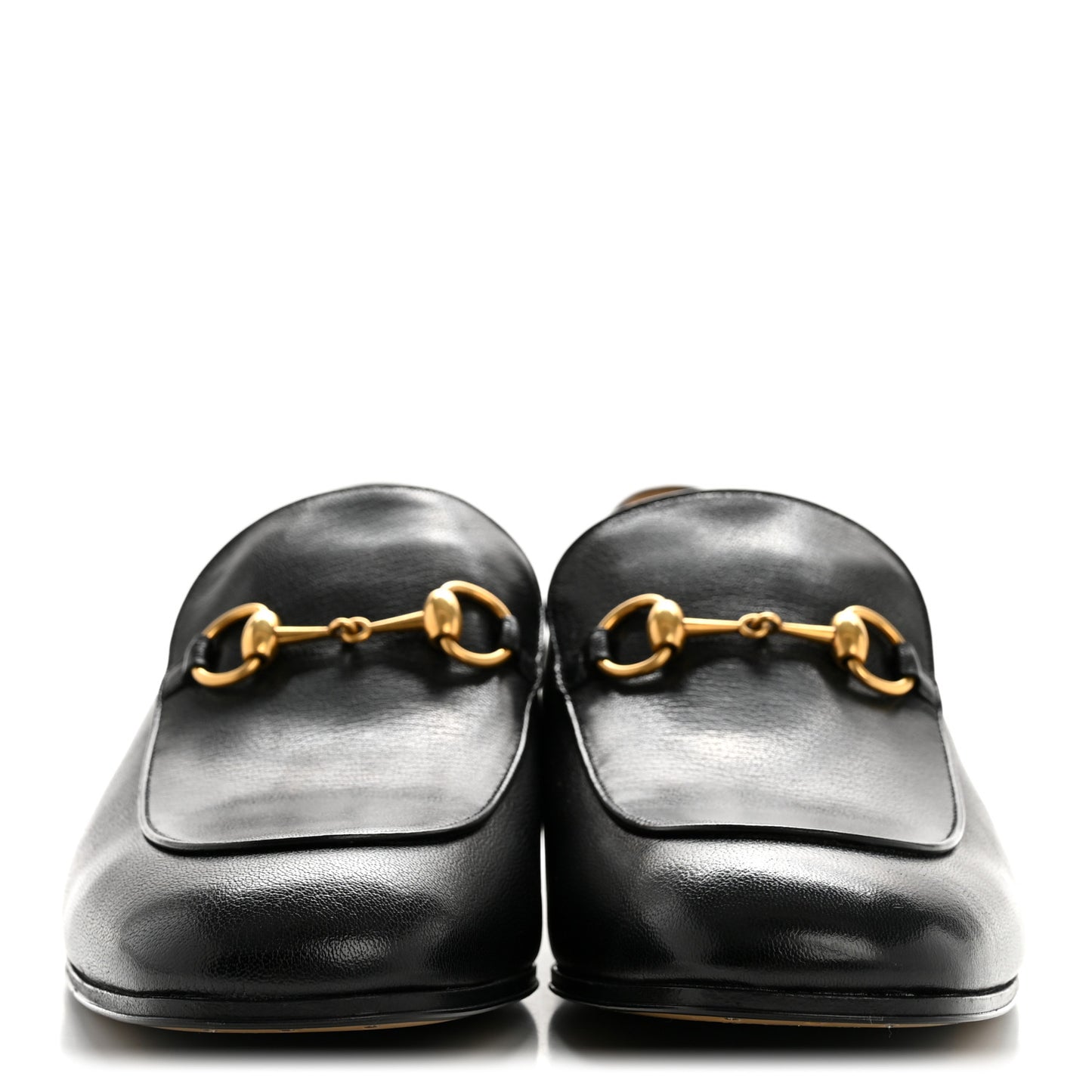 Goatskin Mens Horsebit Loafers 11.5 Black
