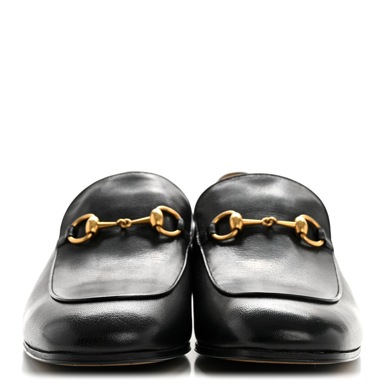 Gucci Goatskin Mens Horsebit Loafers 11.5 Black 3 of 9