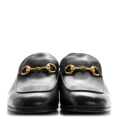 Gucci Goatskin Mens Horsebit Loafers 11.5 Black 3 of 9