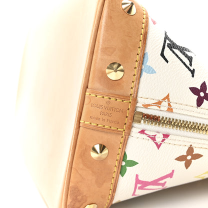 Louis Vuitton Monogram Multicolor Alma White 6 of 9