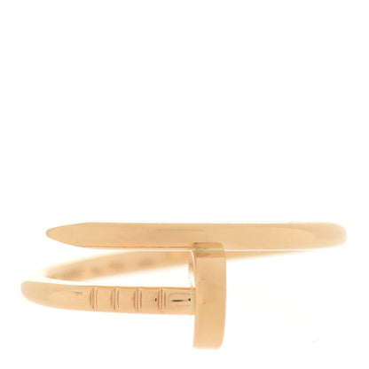 Cartier 18K Yellow Gold Small Juste Un Clou Ring 51 5.75 1 of 5