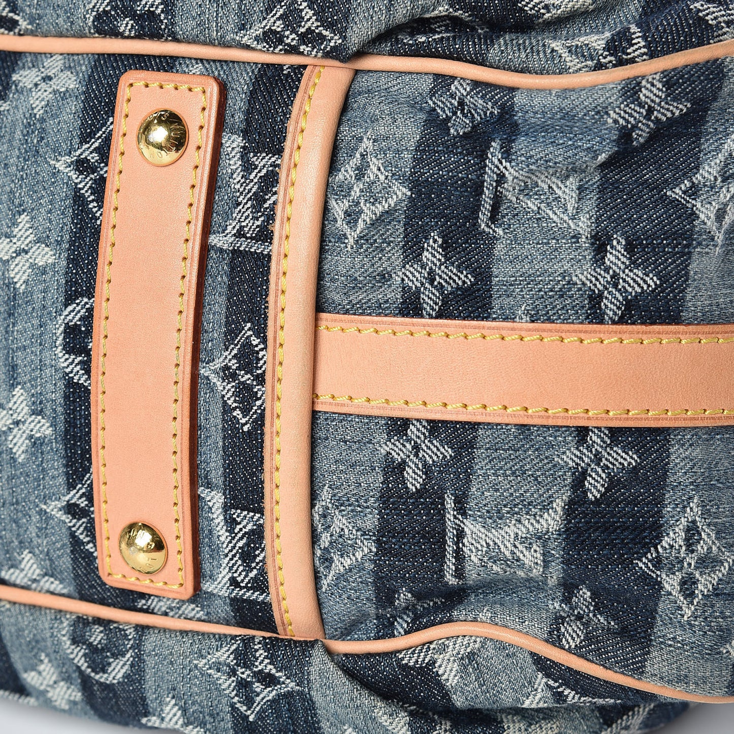 Denim Raye Porte Epaule MM