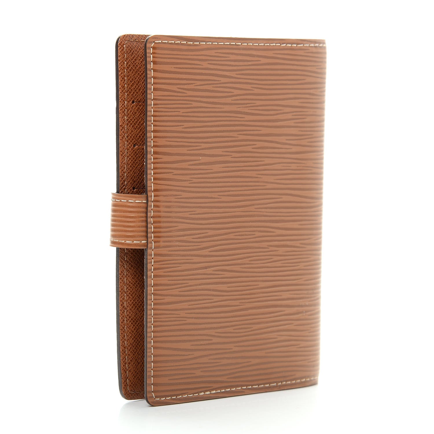 Louis Vuitton Epi Small Ring Agenda Cover Cannelle 3 of 7