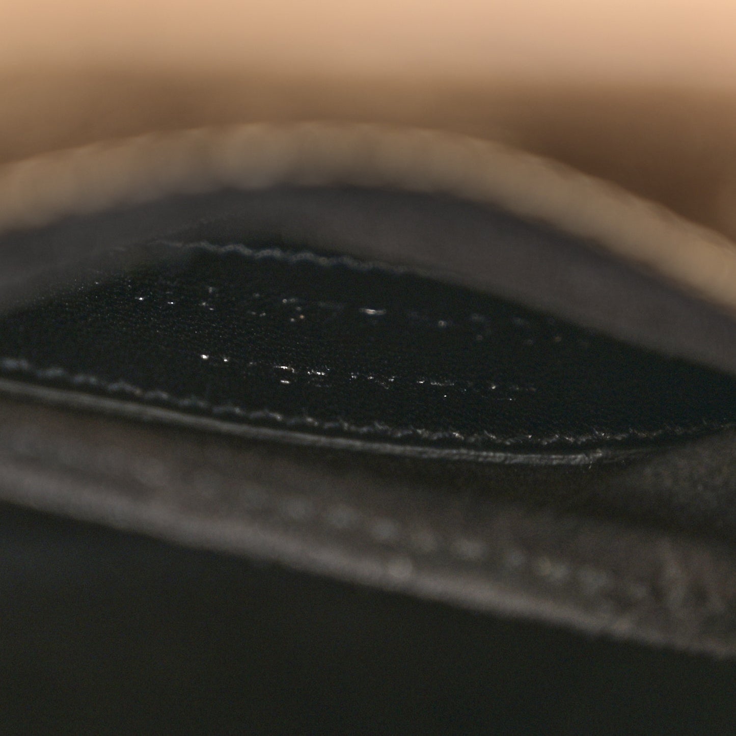 Metallic Calfskin Nano Sac De Jour Gold