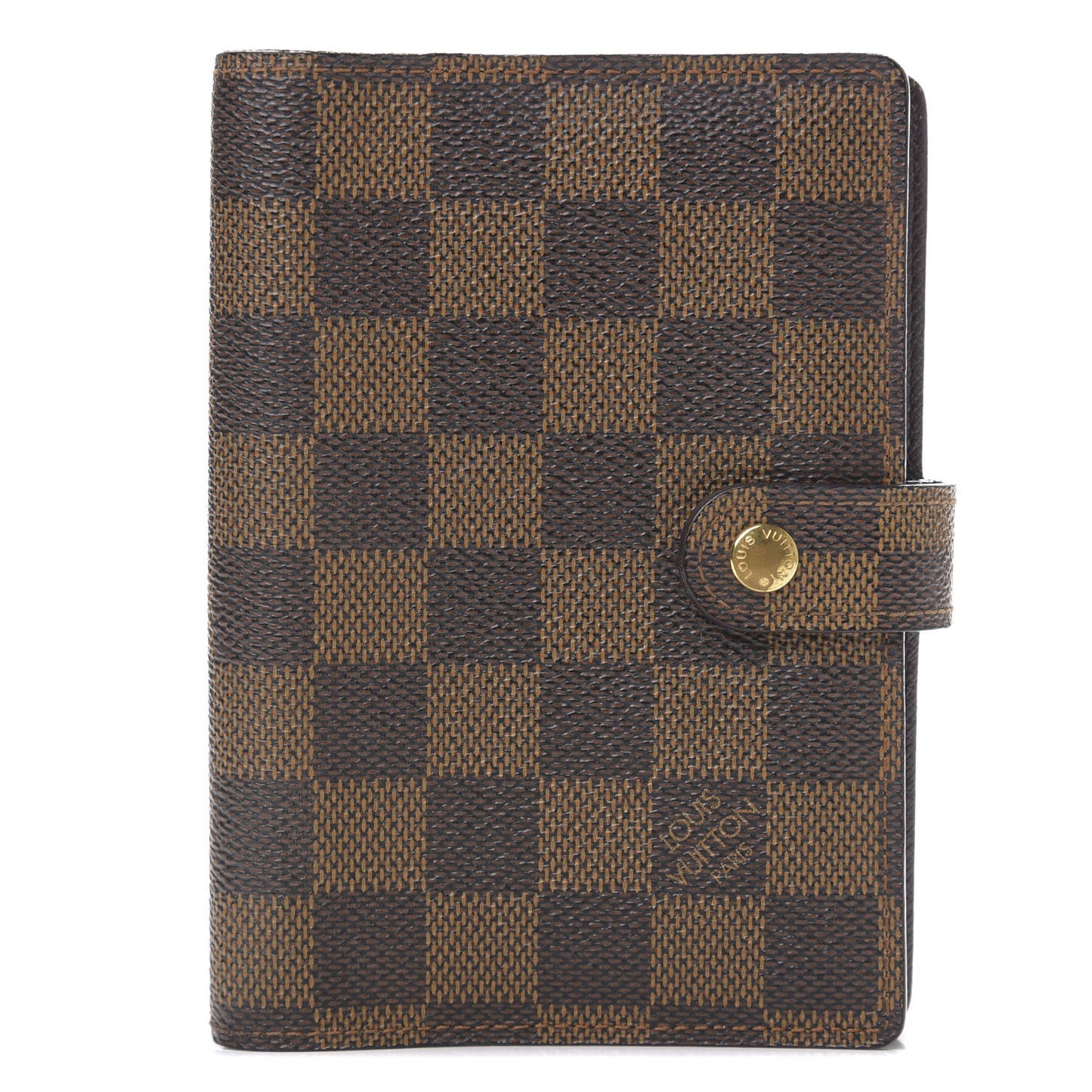 Damier Ebene Small Ring Agenda