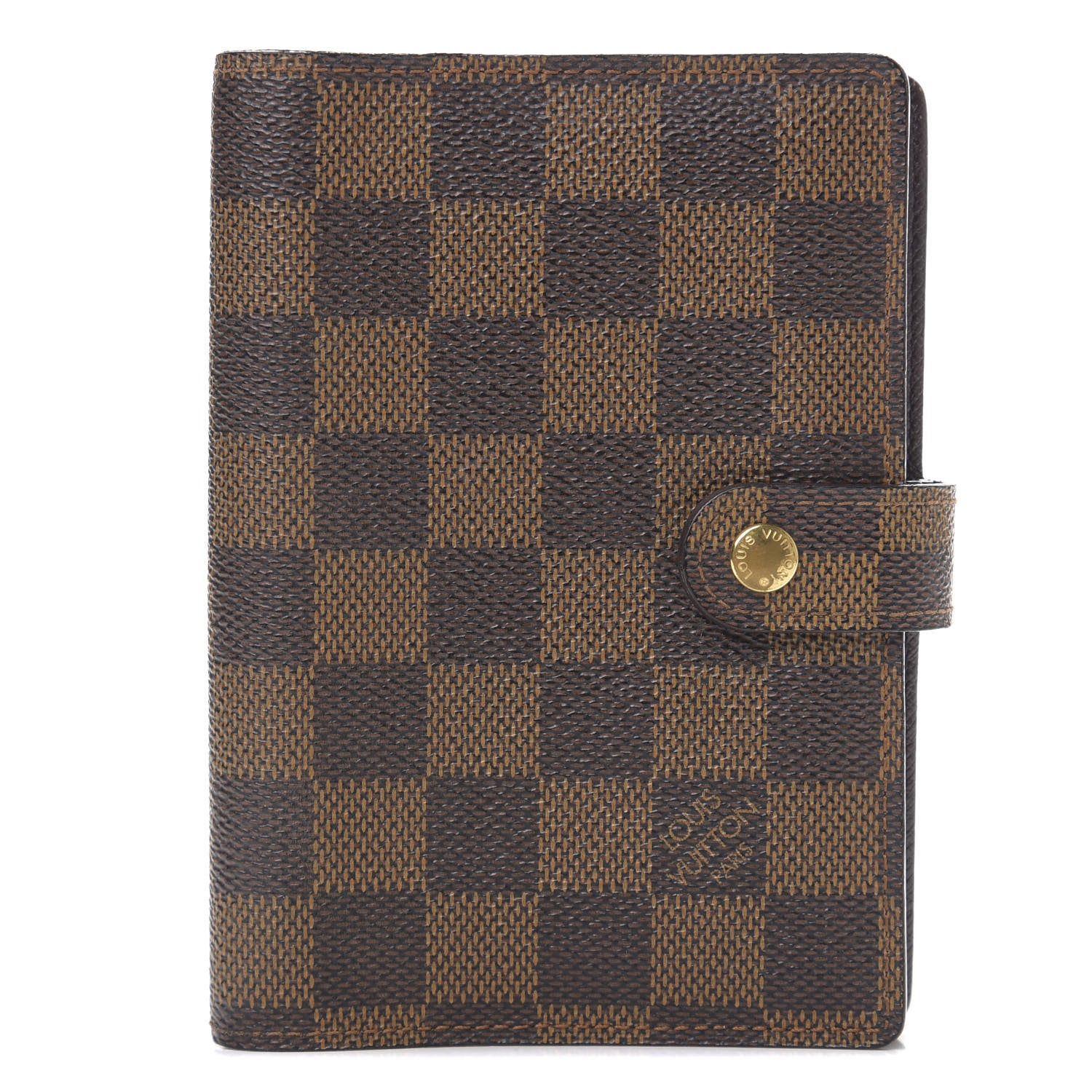 Louis Vuitton Damier Ebene Small Ring Agenda 1 of 7