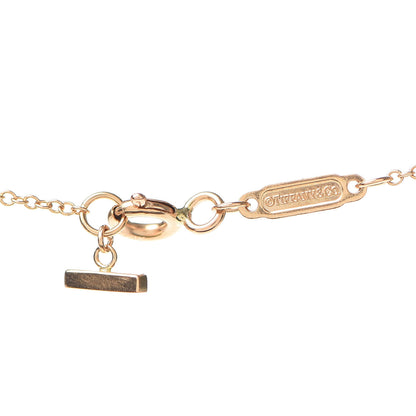 Tiffany 18K Rose Gold Small T Smile Pendant Necklace 6 of 7