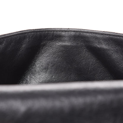 Chanel Crumpled Calfskin Quilted Mini Rectangular Flap So Black 15 of 15