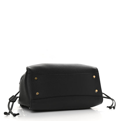 Mulberry Heavy Grain Iris Tote Midnight Black 4 of 8