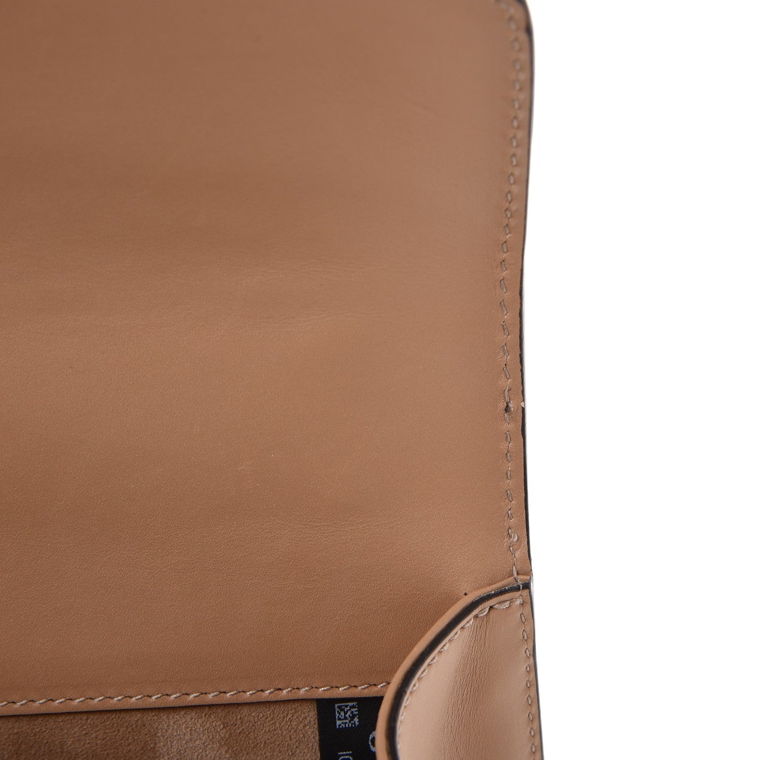 Gucci Vitello Fontanella Web Mini Sylvie Chain Shoulder Bag Camel 8 of 9
