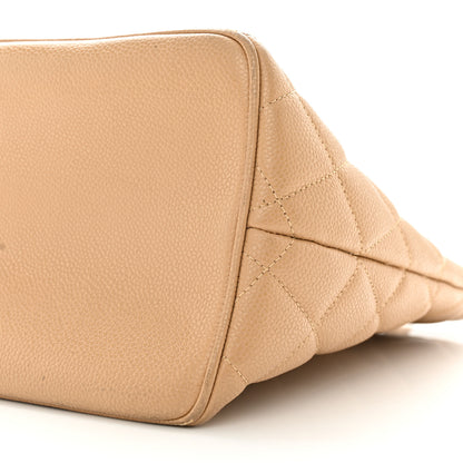 Chanel Caviar Quilted Medallion Tote Beige 10 of 10