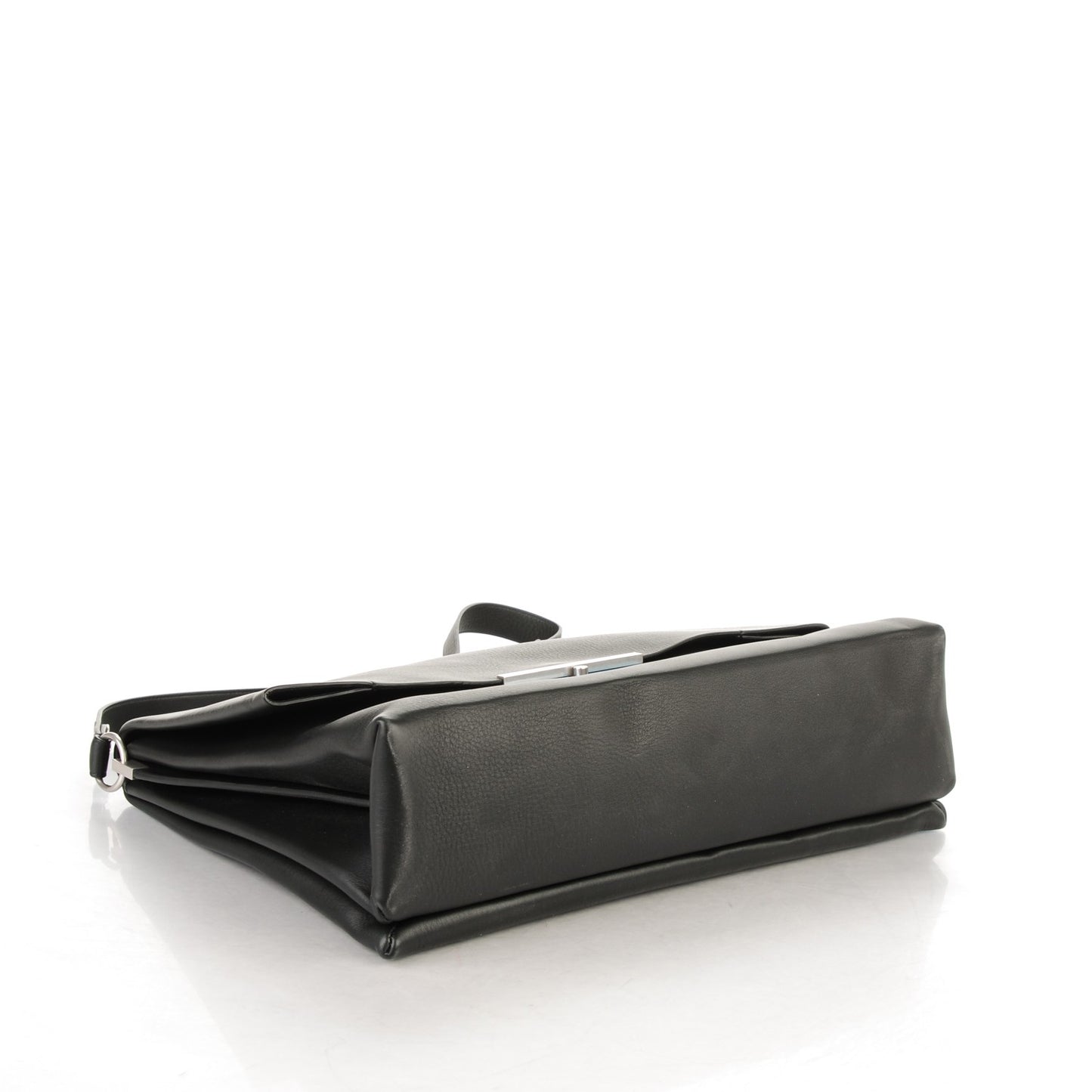 Calfskin Blade Flap Black