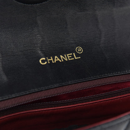 Chanel Lambskin Quilted Small Single Flap Black 5 of 10