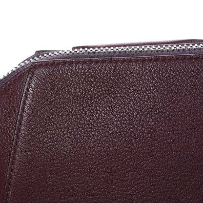 Givenchy Sugar Goatskin Small Antigona Beauty Wristlet Oxblood 8 of 11
