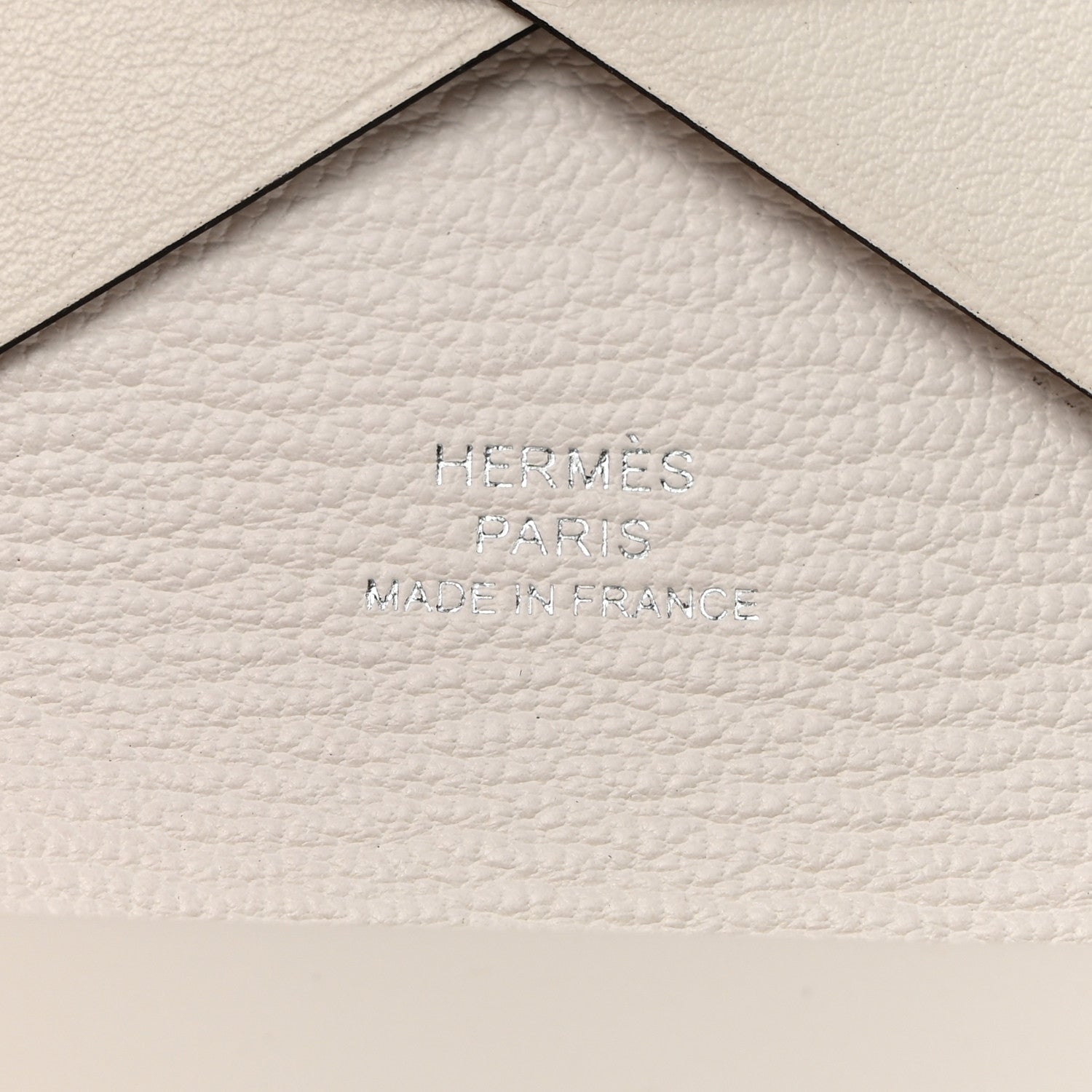Hermes Swift Le Lever Printed Calvi Duo Card Case White Multicolor 6 of 7