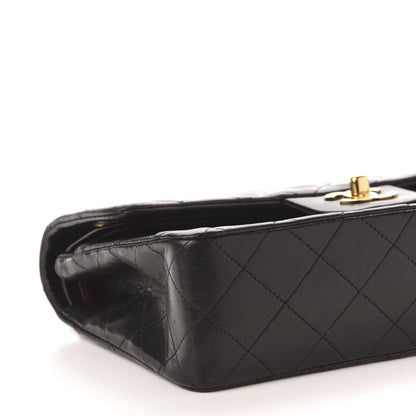 Chanel Lambskin Quilted Small Double Flap Black 10 of 12