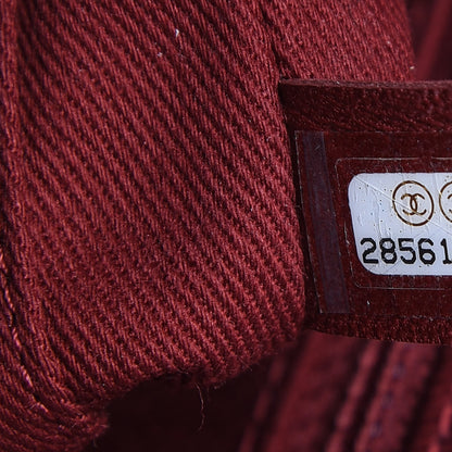 Chanel Caviar Quilted Medium Business Affinity Flap Burgundy 7 of 10