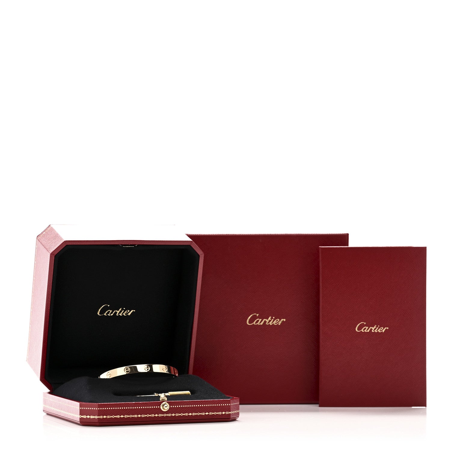 Cartier 18K Yellow Gold LOVE Bracelet 17 9 of 9