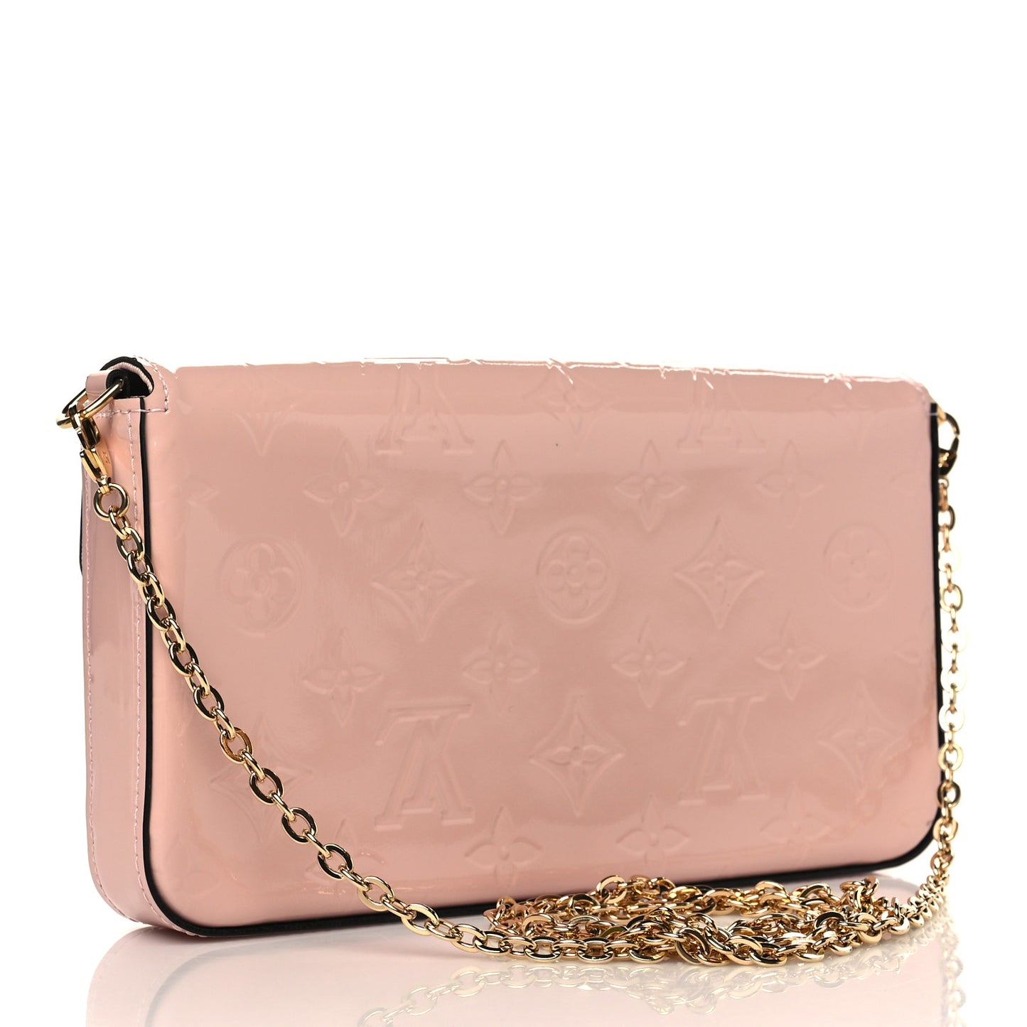 Vernis Felicie Chain Wallet Rose Ballerine