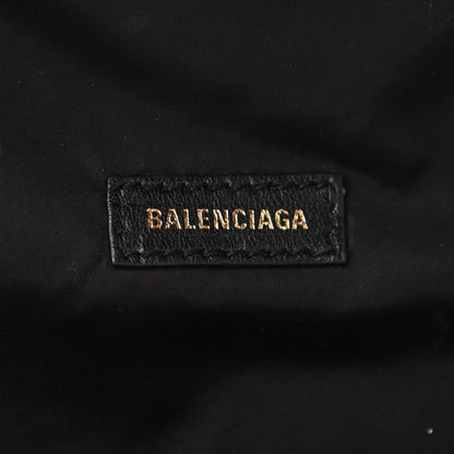 Balenciaga Recycled Sport Nylon Scribble Logo Wheel Beltpack Black White 6 of 10