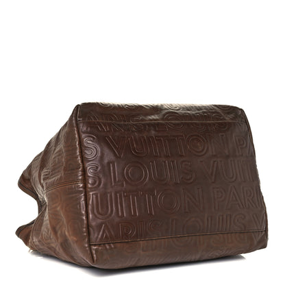 Louis Vuitton Monogram Paris Souple Whisper PM Chocolate 3 of 9
