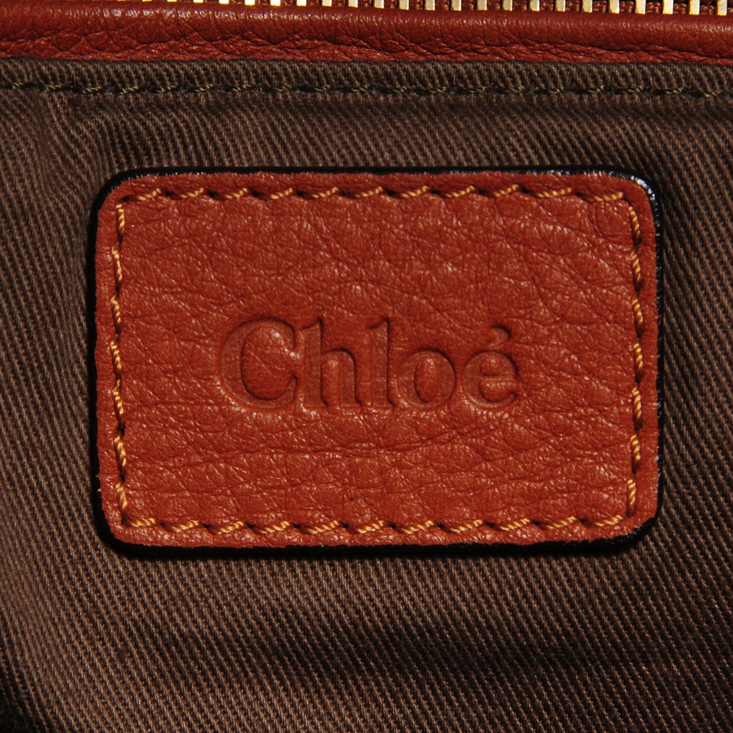 Calfskin Large Marcie Satchel Tan