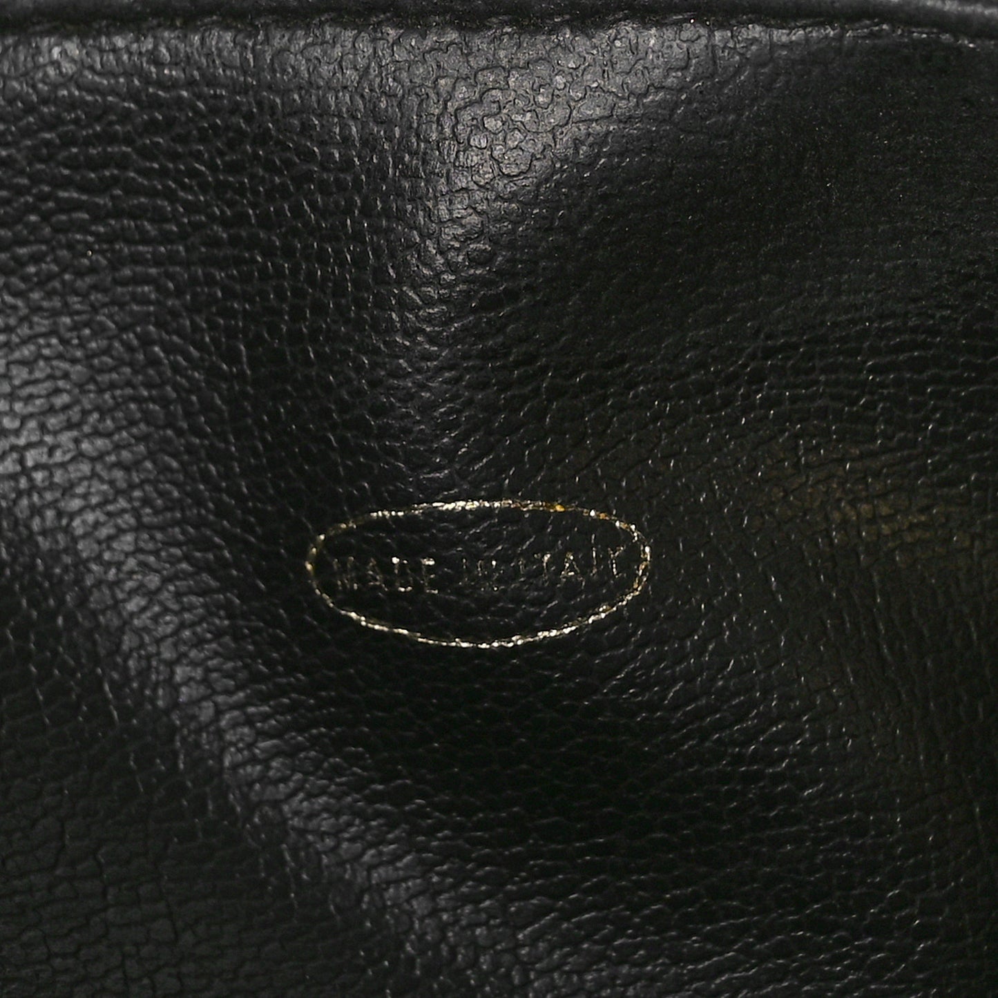 Lambskin Quilted Shoulder Bag Black