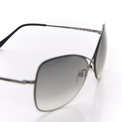 Tom Ford Colette Butterfly Sunglasses TF250 Gunmetal 4 of 8