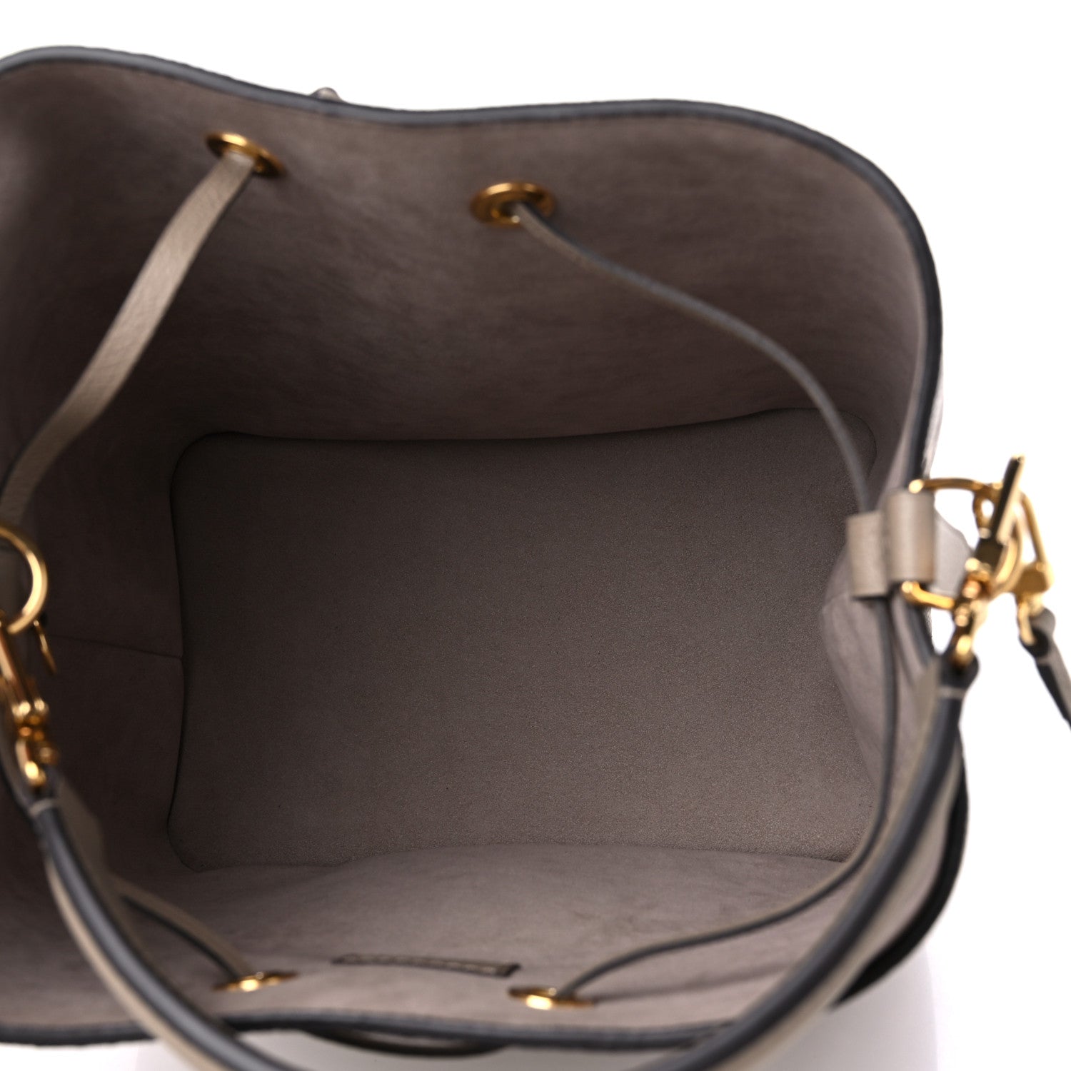 Louis Vuitton Empreinte Monogram Giant Neonoe MM Tourterelle Creme 6 of 9