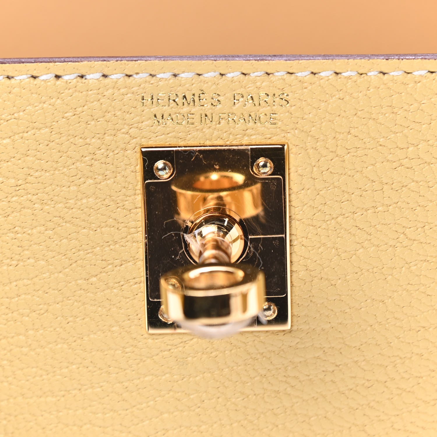 Hermes Chevre Mysore Mini Kelly Sellier 20 Foin 6 of 10