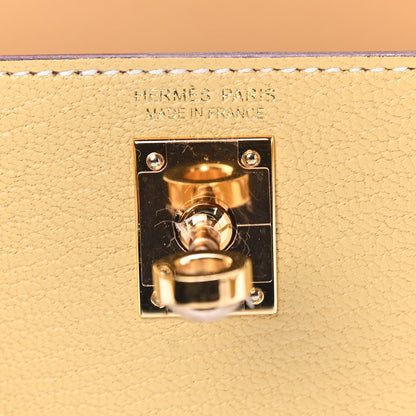 Hermes Chevre Mysore Mini Kelly Sellier 20 Foin 6 of 10
