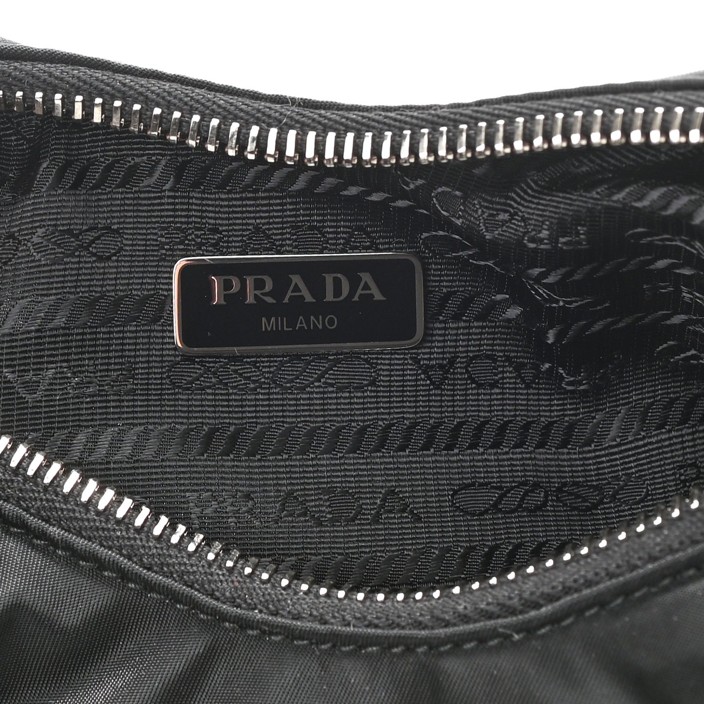 Tessuto Nylon Saffiano Re-Edition 2006 Shoulder Bag Black