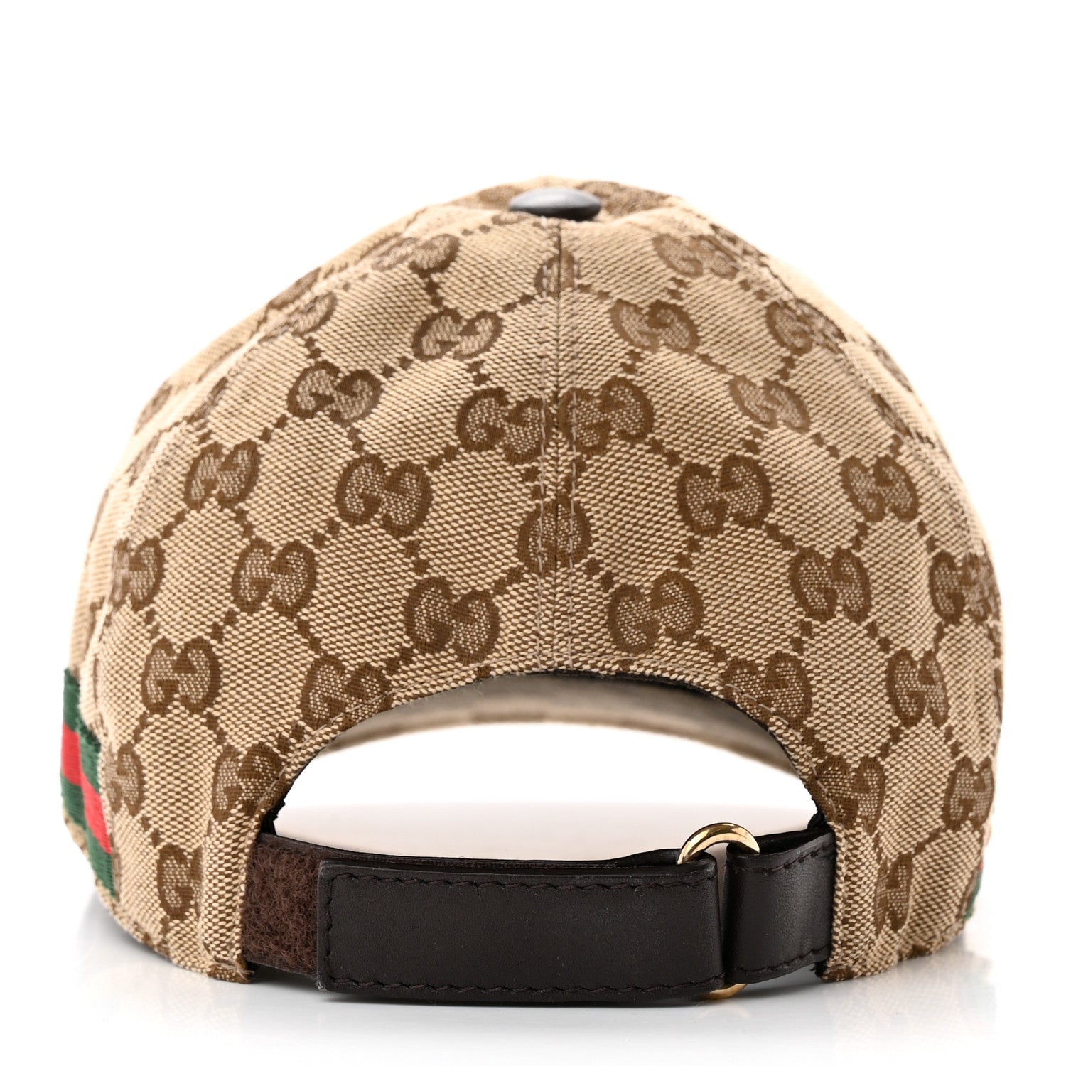 Gucci Monogram Web Baseball Hat S Beige Cocoa 6 of 9