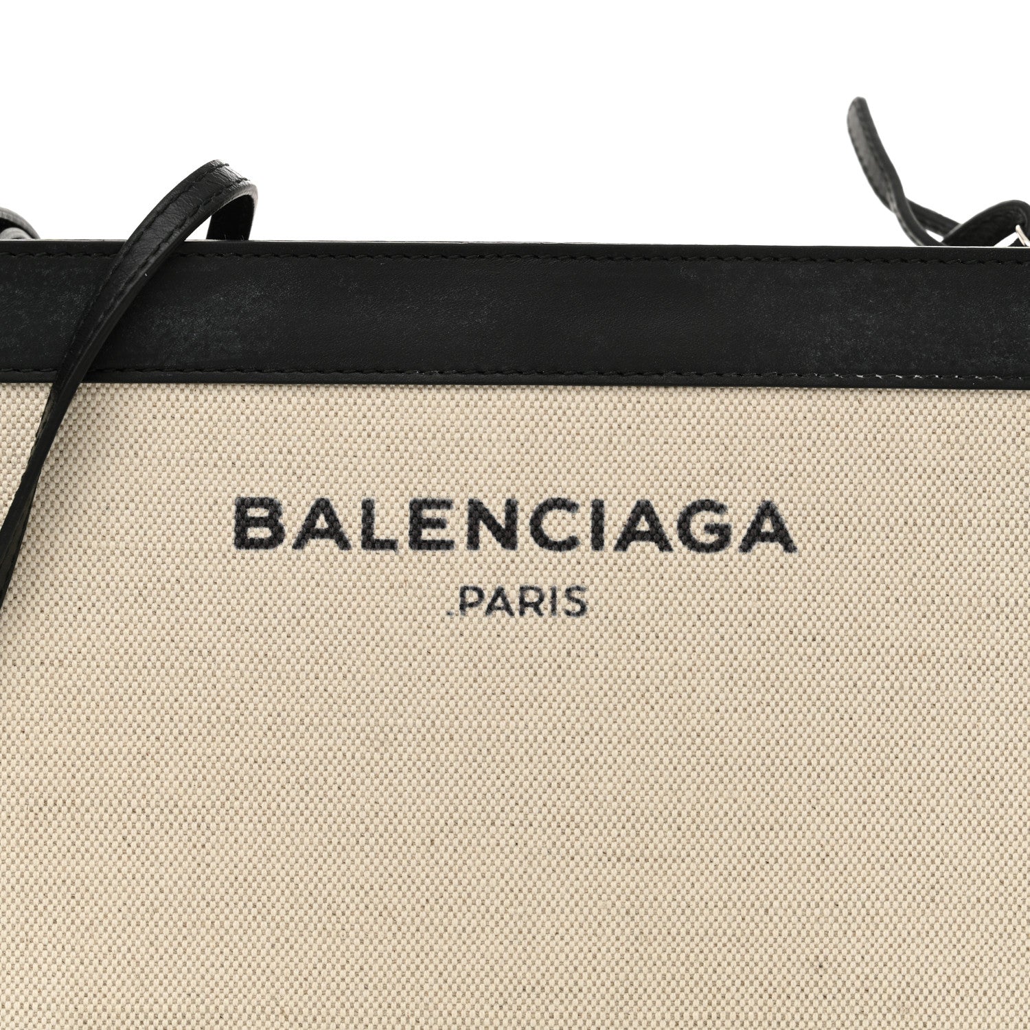 Balenciaga Cotton Canvas Pochette Crossbody Bag Black 8 of 11
