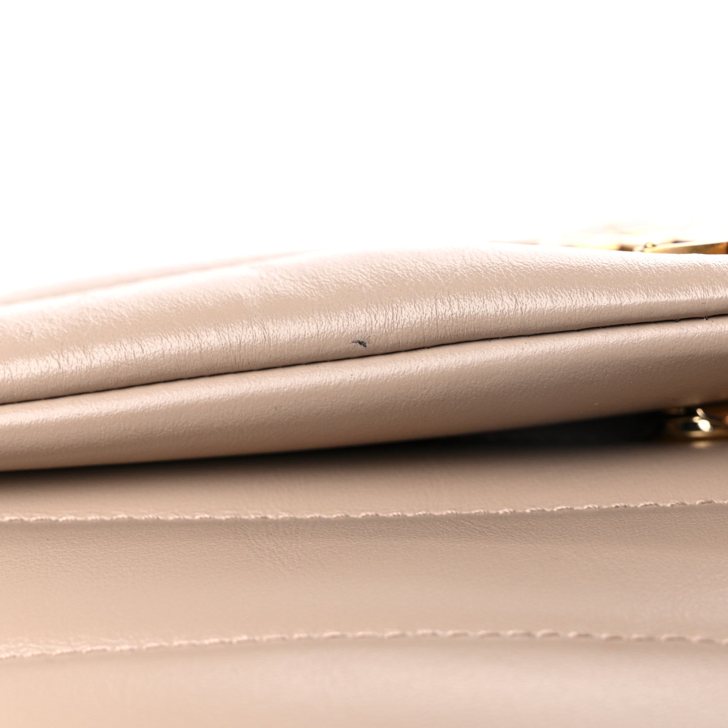 Saint Laurent Calfskin Y Quilted Monogram Small Loulou Chain Satchel Dark Beige 14 of 17