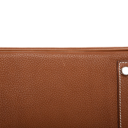 Hermes Natural Barenia Faubourg Birkin 30 Fauve 26 of 29