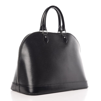 Louis Vuitton Epi Alma GM Black 3 of 7