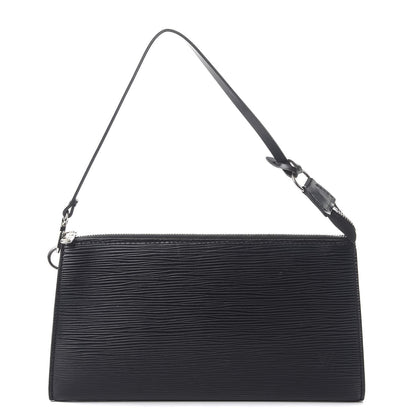 Louis Vuitton Epi Pochette Accessories 24 Black 1 of 13