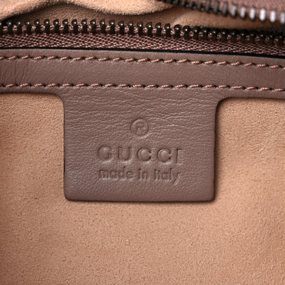 Gucci Calfskin Matelasse Small GG Marmont Shoulder Bag Porcelain Rose 6 of 11