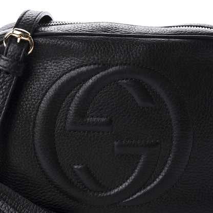 Gucci Pebbled Calfskin Small Soho Disco Bag Black 10 of 10