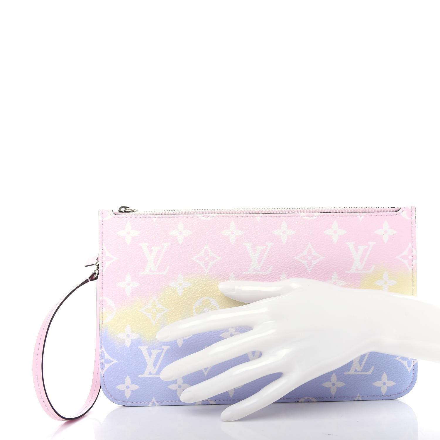 Louis Vuitton Monogram Escale Neverfull MM GM Pochette Pastel 2 of 8