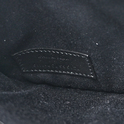 Saint Laurent Grain De Poudre Uptown Pouch Black 8 of 8