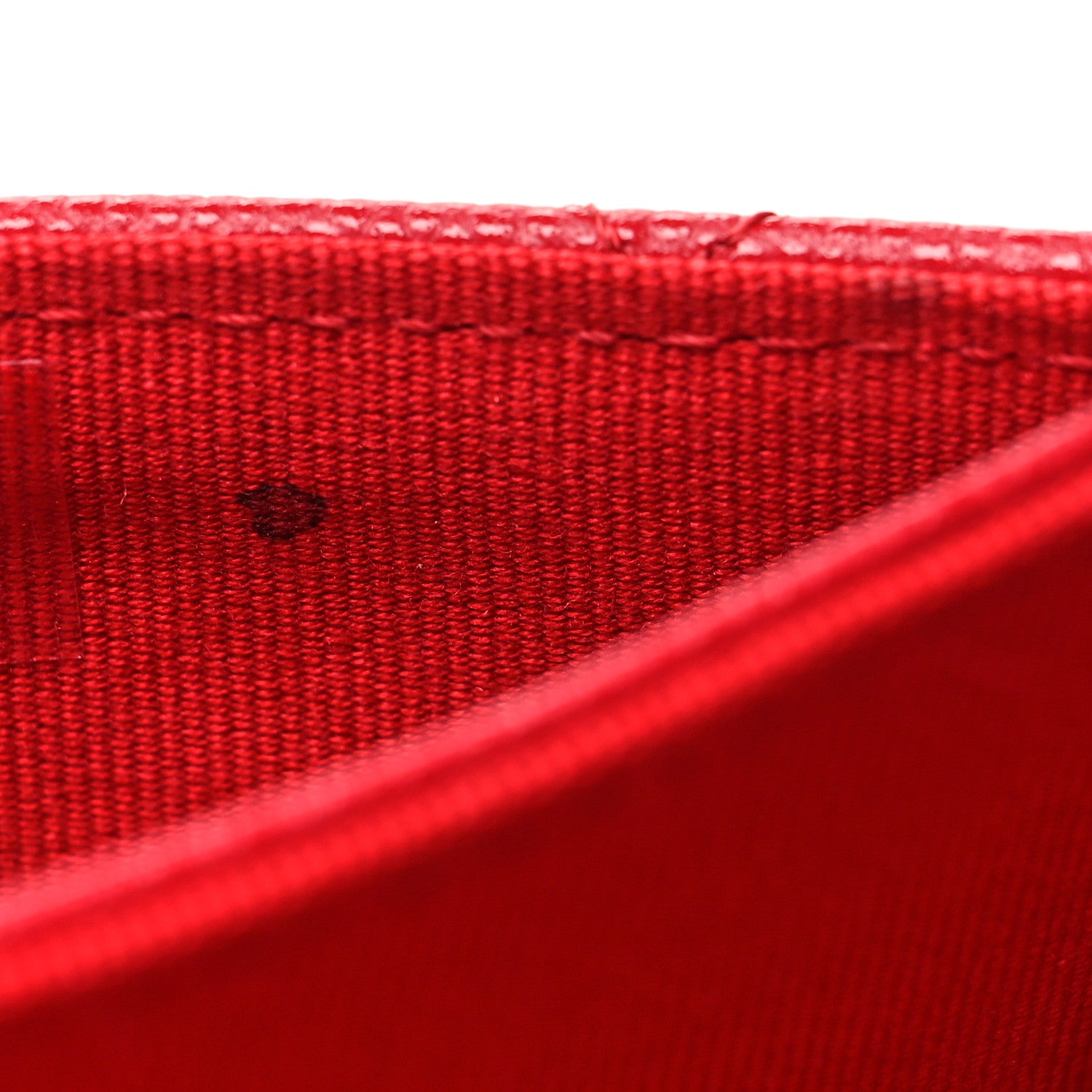 Chanel Caviar Quilted Crystal Enamel CC Flap Card Holder Red 10 of 11