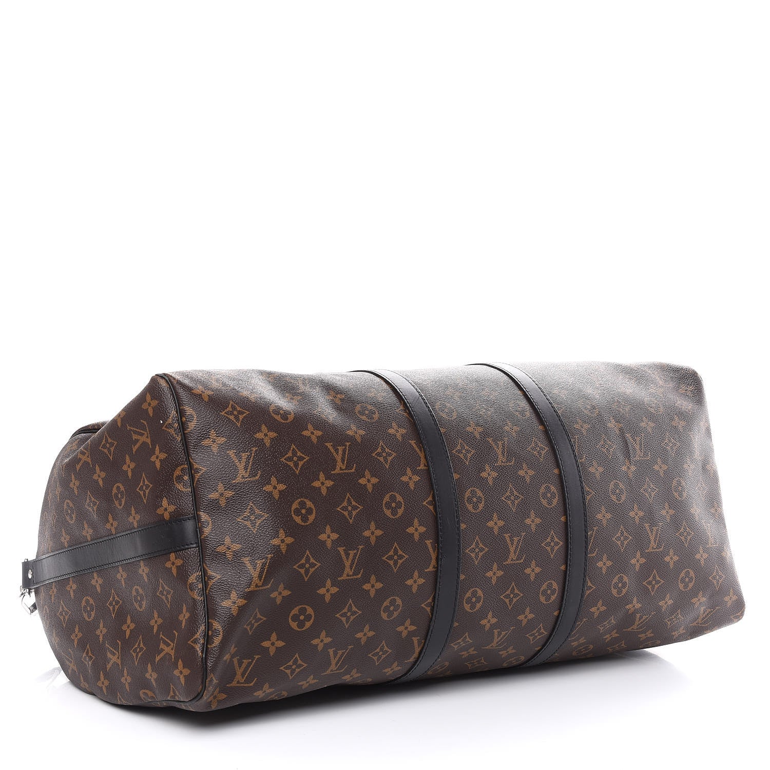 Louis Vuitton Monogram Macassar Keepall Bandouliere 55 4 of 18