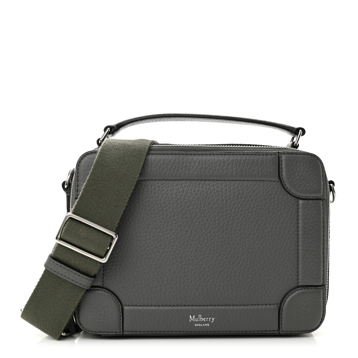 Mulberry Calfskin Belgrave Crossbody Charcoal 1 of 11