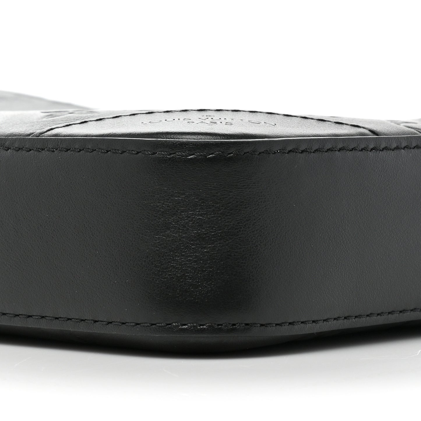 Calfskin Monogram Shadow Duo Messenger Black