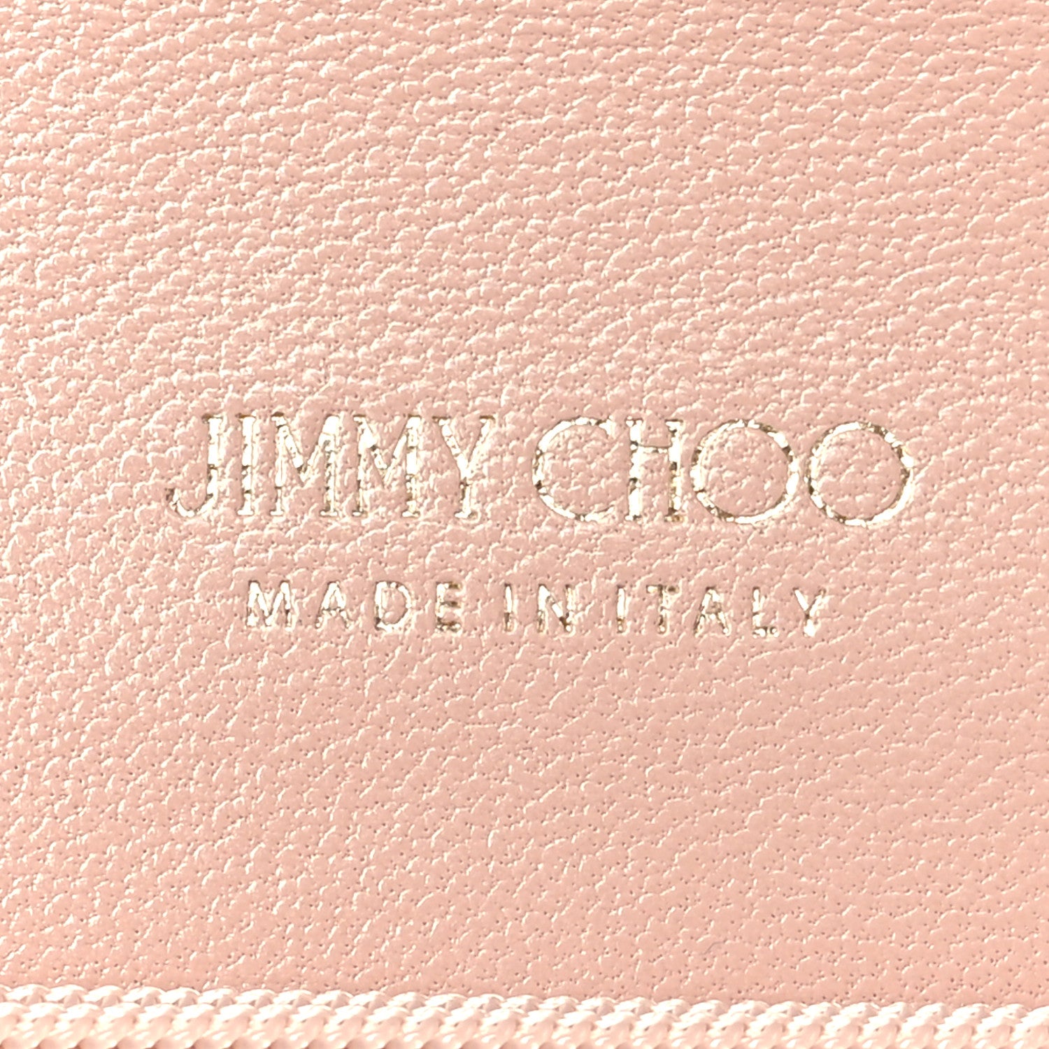 Jimmy Choo Patent Milla Wallet on Chain Powder Pink 6 of 10