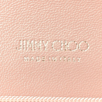 Jimmy Choo Patent Milla Wallet on Chain Powder Pink 6 of 10