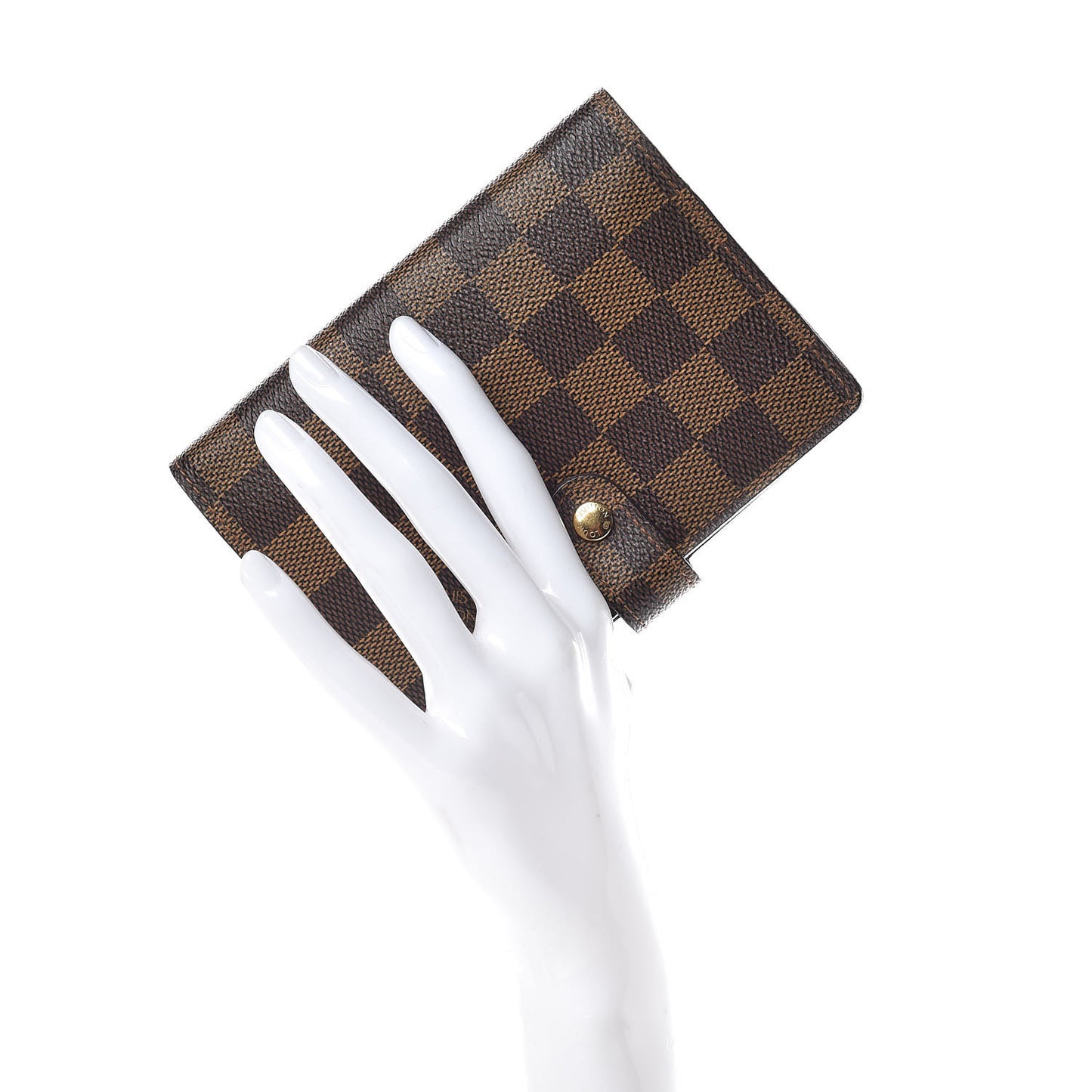 Damier Ebene Small Ring Agenda Cover